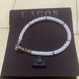 Lagos white caviar bracelet💞
